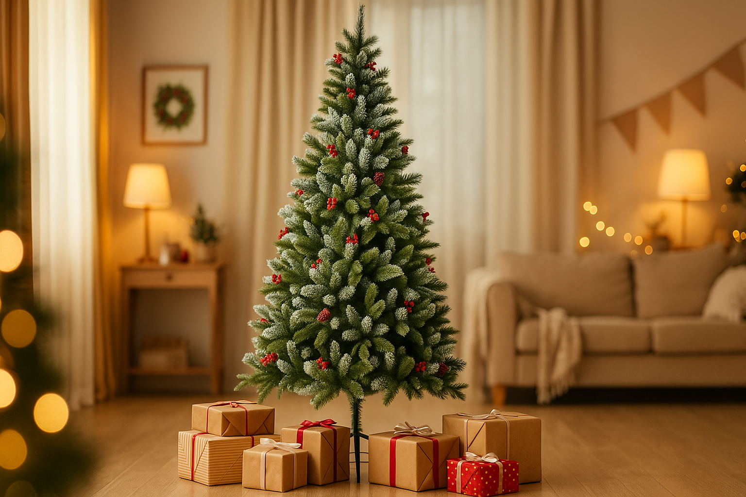 Zimska čarolija kod kuće: kako jelka sa bobicama menja atmosferu u prostoru