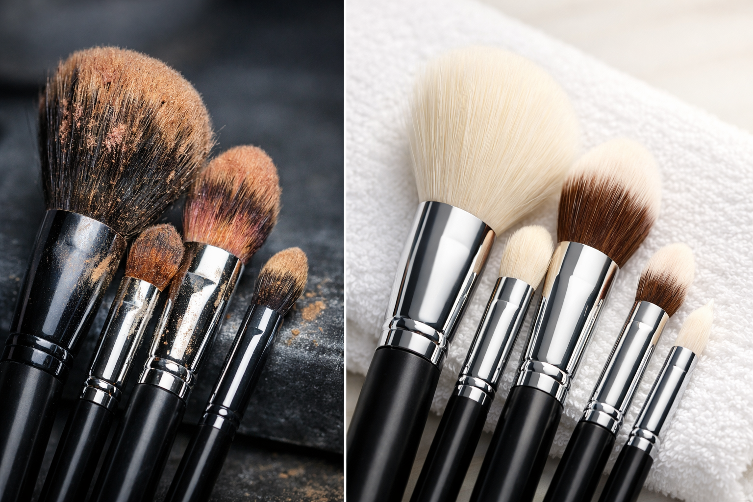 Kako pravilno oprati četkice za šminku bez oštećenja