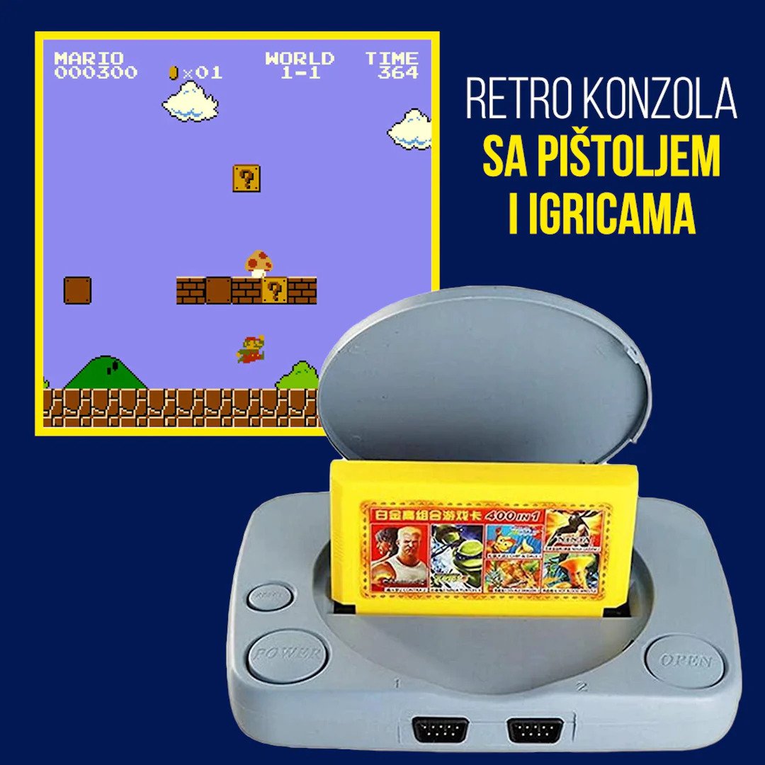 Retro igre su i dalje u modi!
