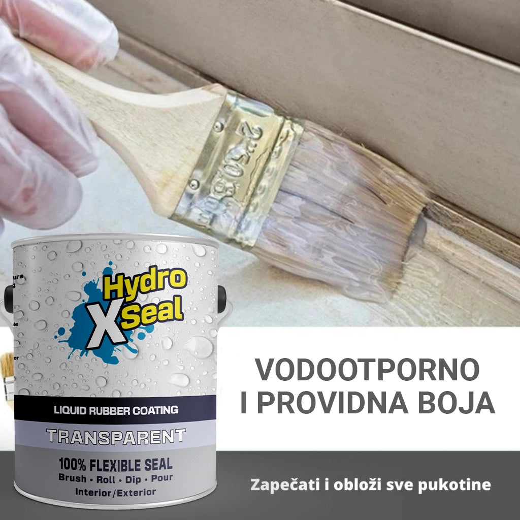 HydroXseal transparent, Providna vodonepropusna tečna guma