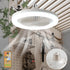 Luster ventilator, Plafonski ventilator sa lampom