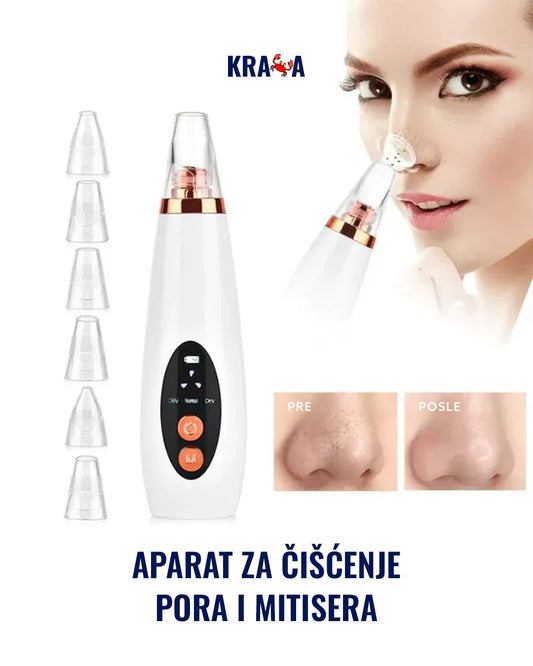 Aparat za čišćenje pora i mitisera, vakuum aparat za mitisere
