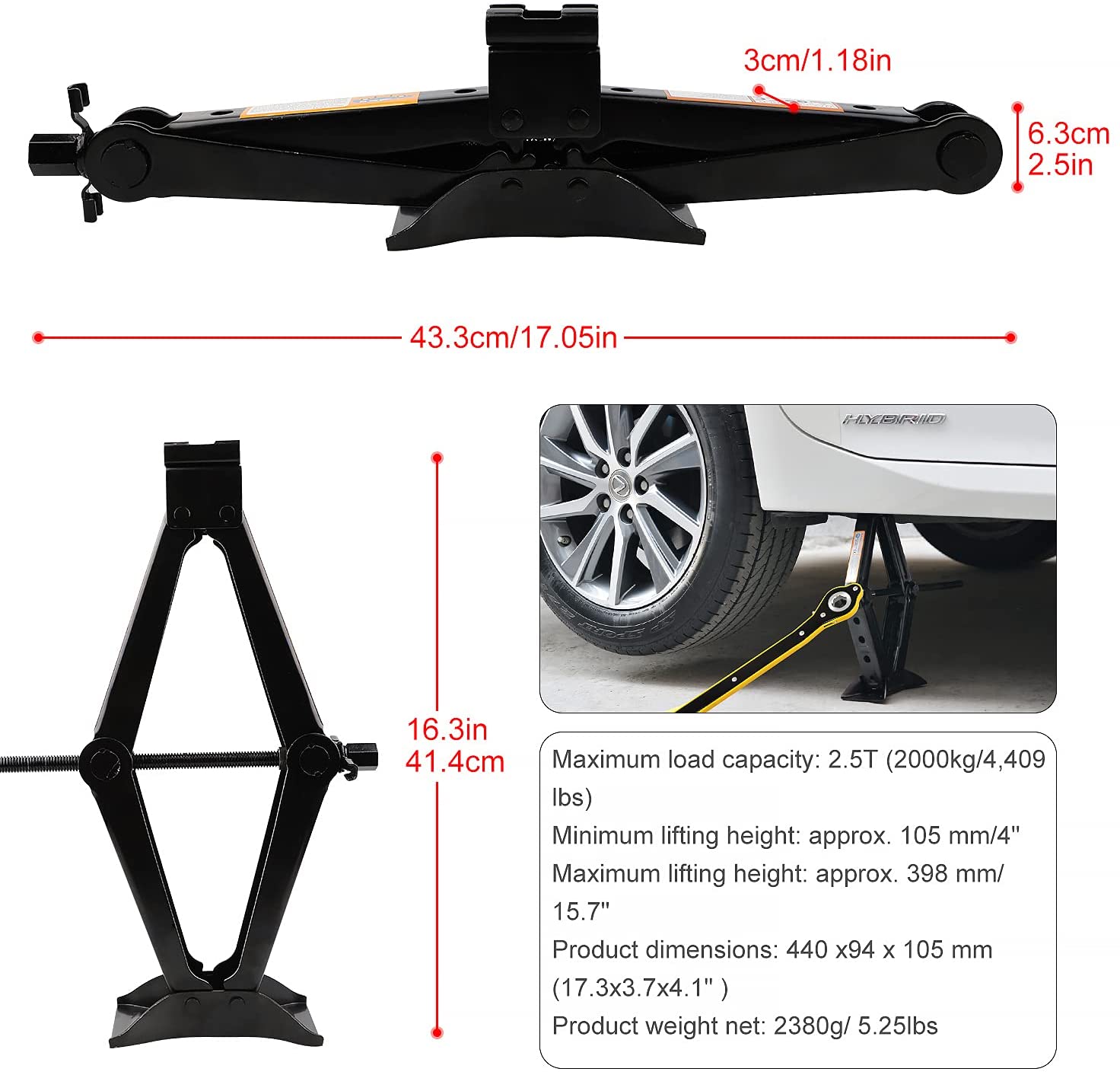 Auto dizalica (1,5t/2t)