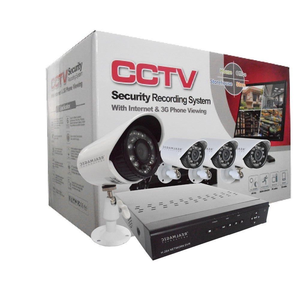 CCTV HD video nadzor sa 4 kamere