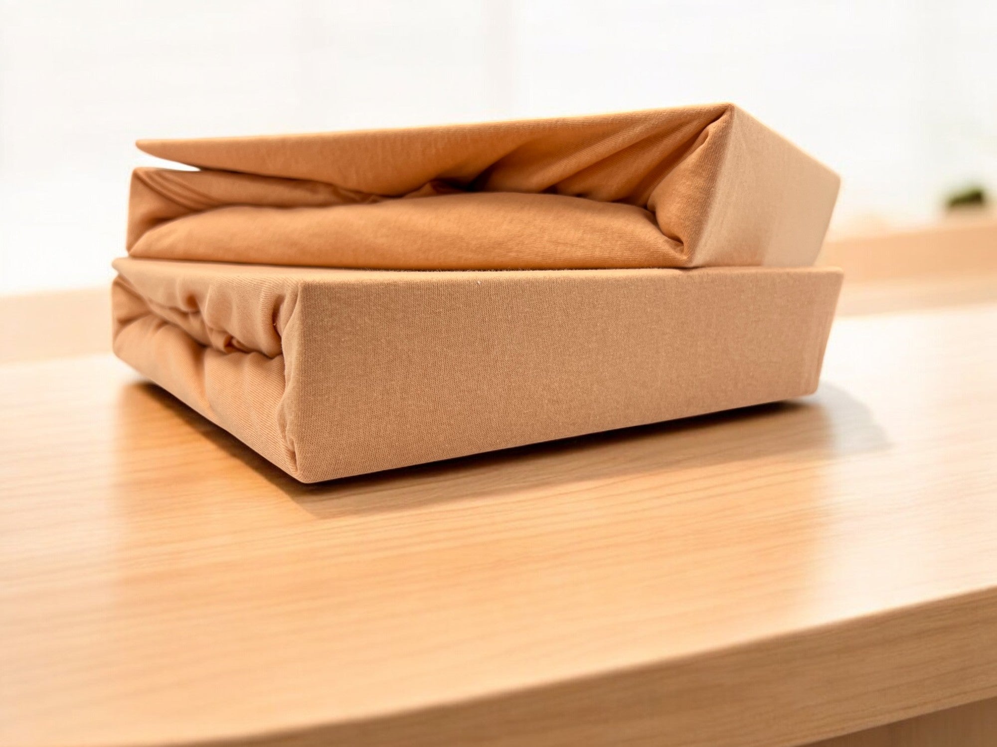 Čaršav Pamuk 200x200/25cm Kajsija boja