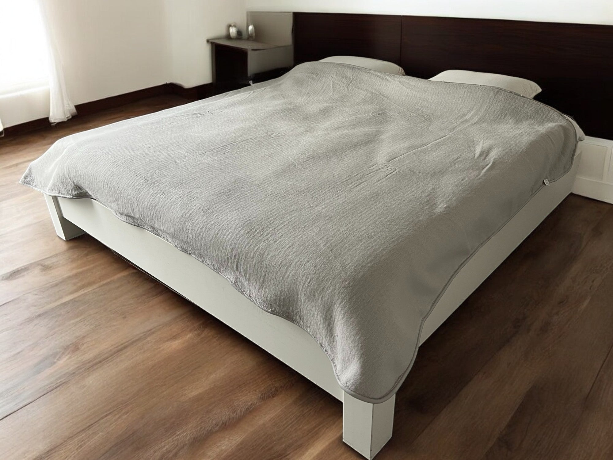 Ćebe Bahar Premium Glat 210x240cm Siva boja