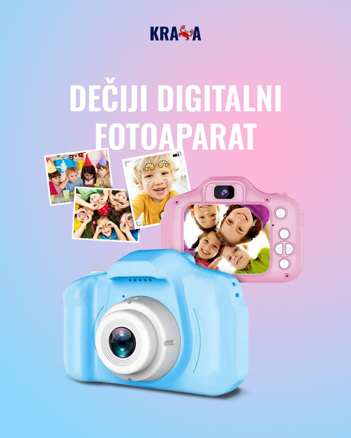 Dečiji digitalni fotoaparat, kamera igračka