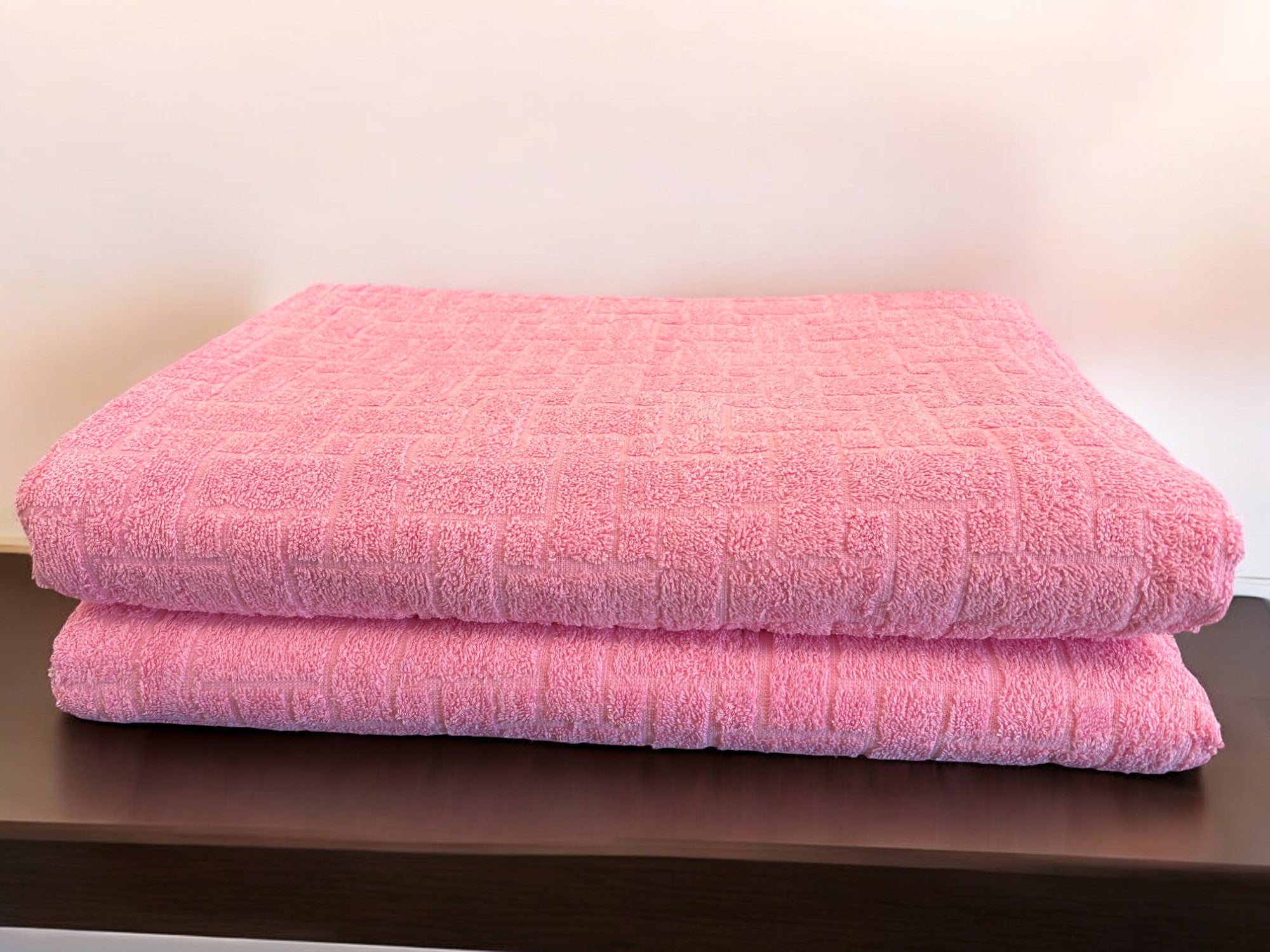 Frotirni prekrivač 200x200cm Roze boja