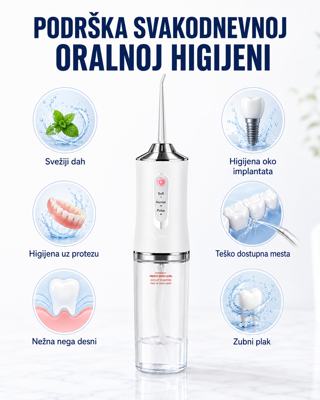 Benefiti oralnog irigatora