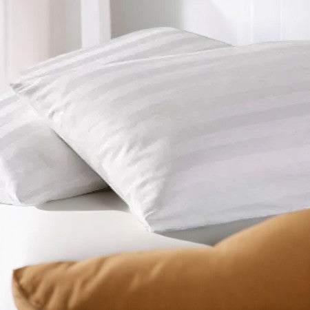 Jastučnica Damast Bela boja 40x70cm 100% pamuk