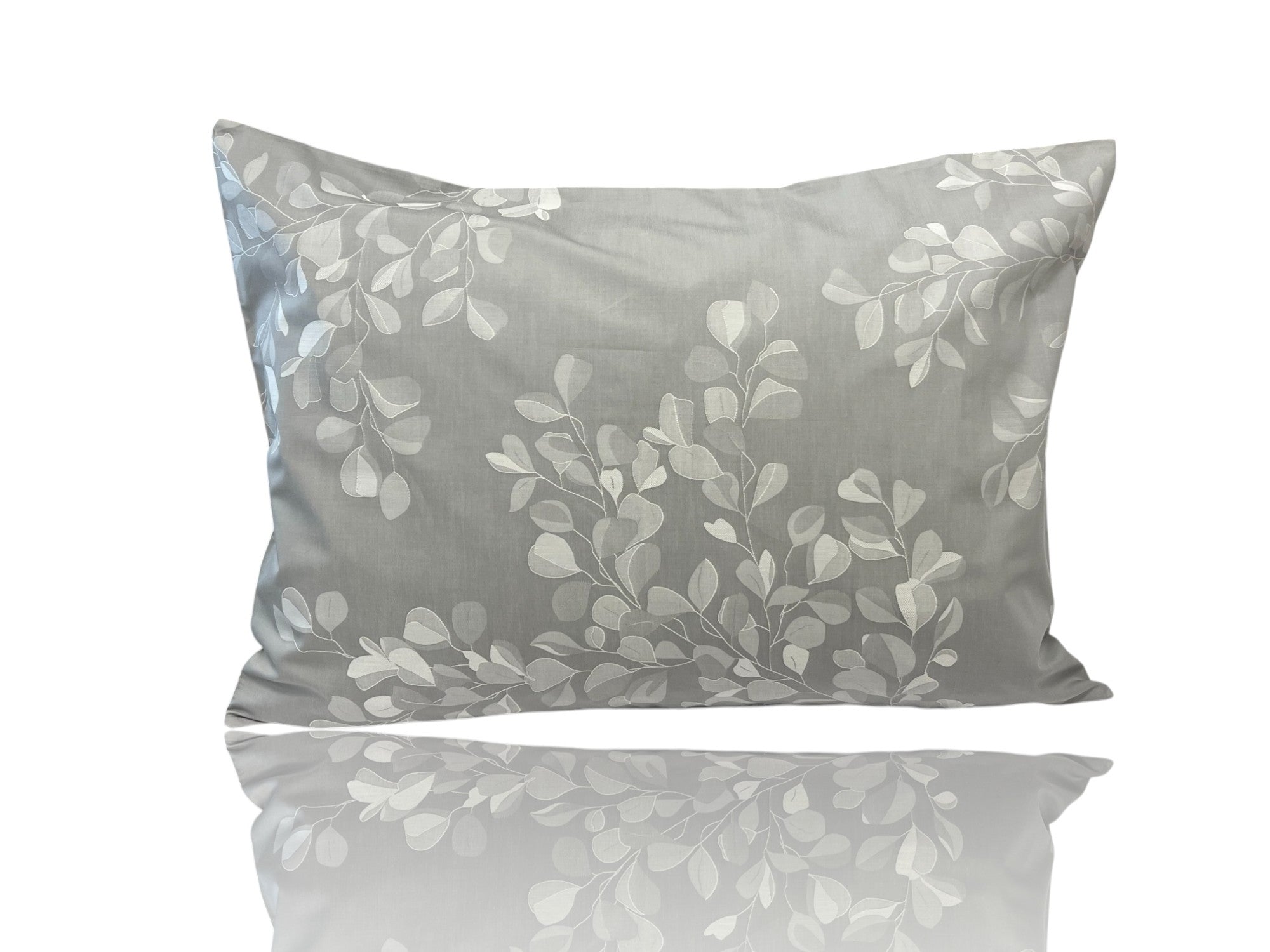 Jastučnica Saten 50x70cm Cvet siva boja