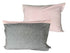 Jastucnica od Flanela 50x70cm Dva lica Roze/Siva boja