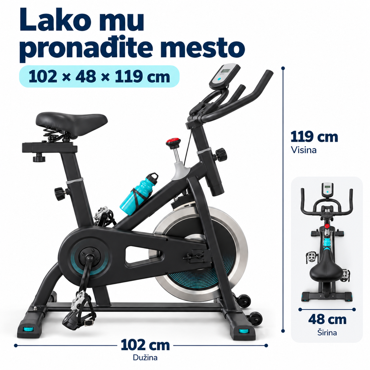 Zenith Sobni bicikl Spinning