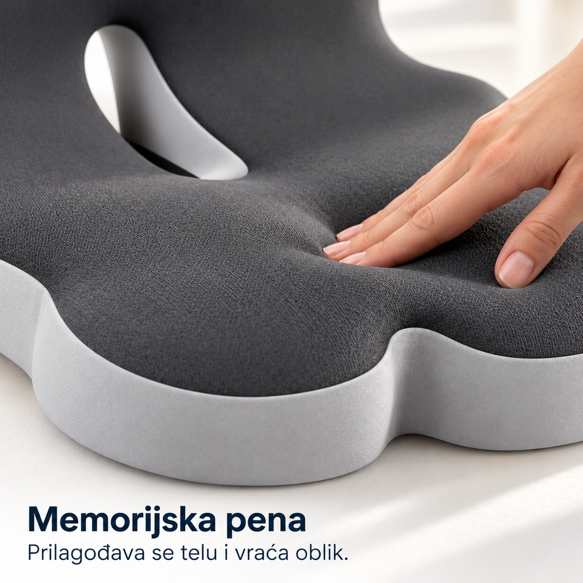 Contour Ergonomski jastuk za sedenje od memorijske pene