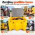 Pokretni rezervoar za dizel 480 L sa pumpom 12V - brojač, filter i pištolj