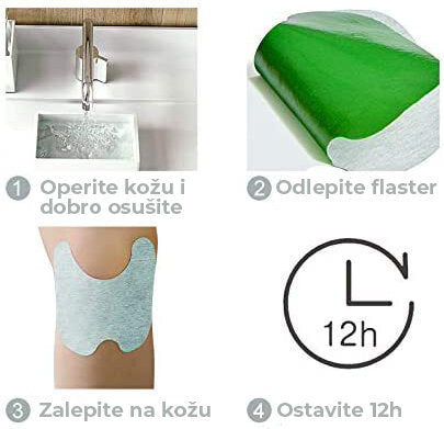 Knee patch – flasteri za kolena