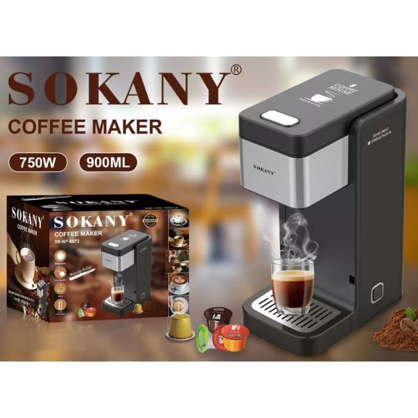 Kućni multifunkcionalni aparat za kafu - 900 ml - Sokany KF-6872