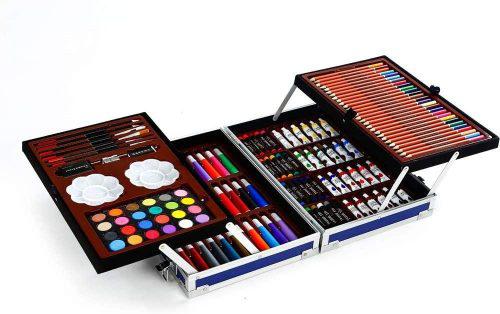 Lux set za crtanje za decu - Bogati kofer sa bojicama