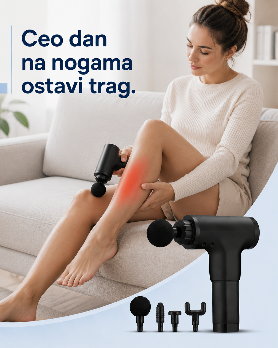 Masažer YX-7205 Elegance, Massage gun