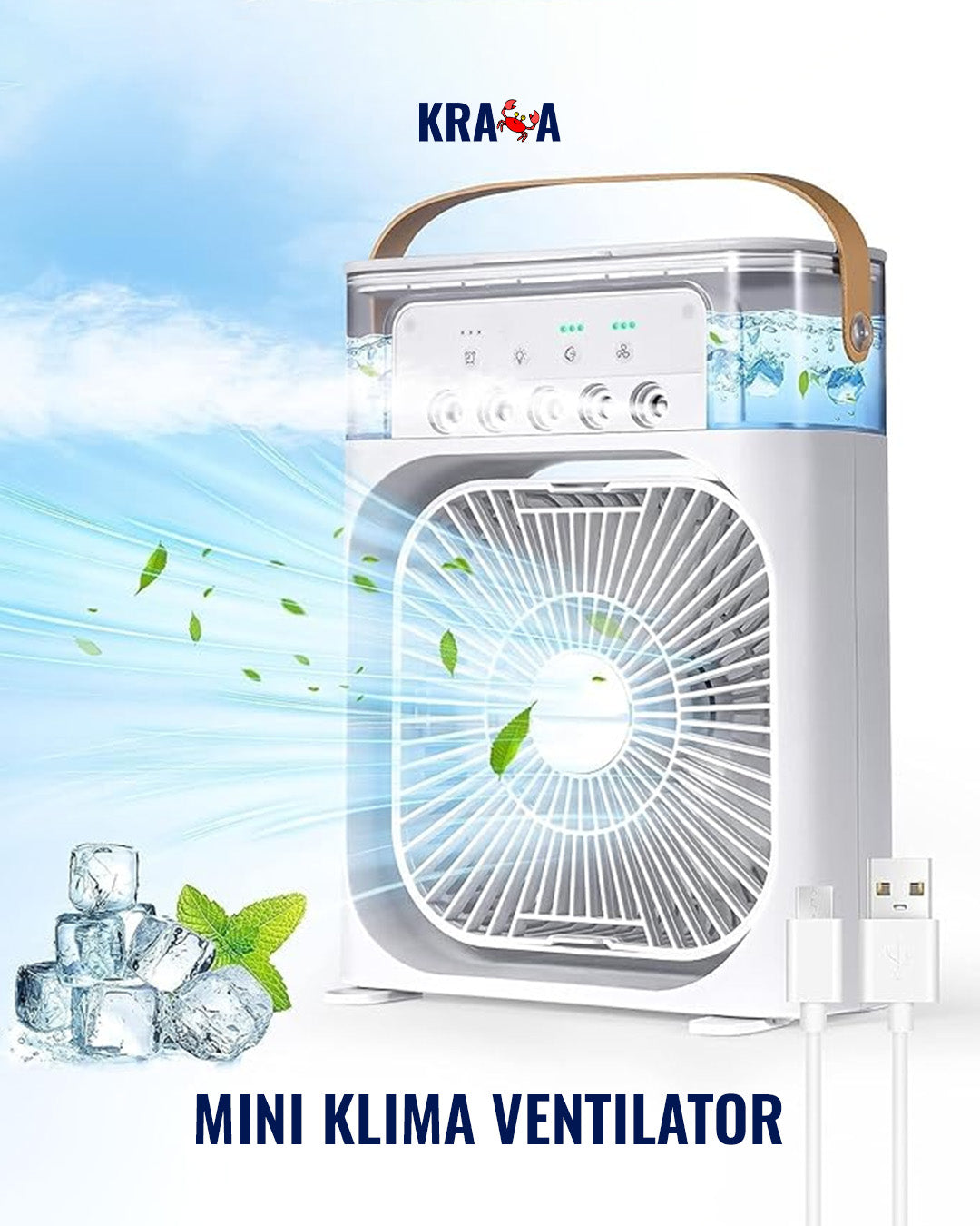 Mini klima ventilator, Mini rashladni uređaj