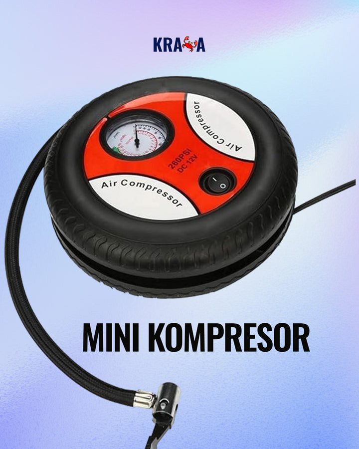 Mini kompresor za gume, prenosivi mini kompresor