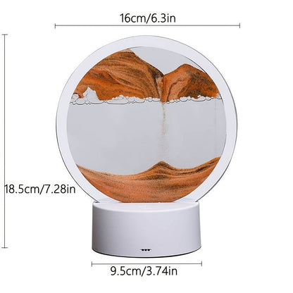 Pescana lampa, 3D Peščana LED lampa