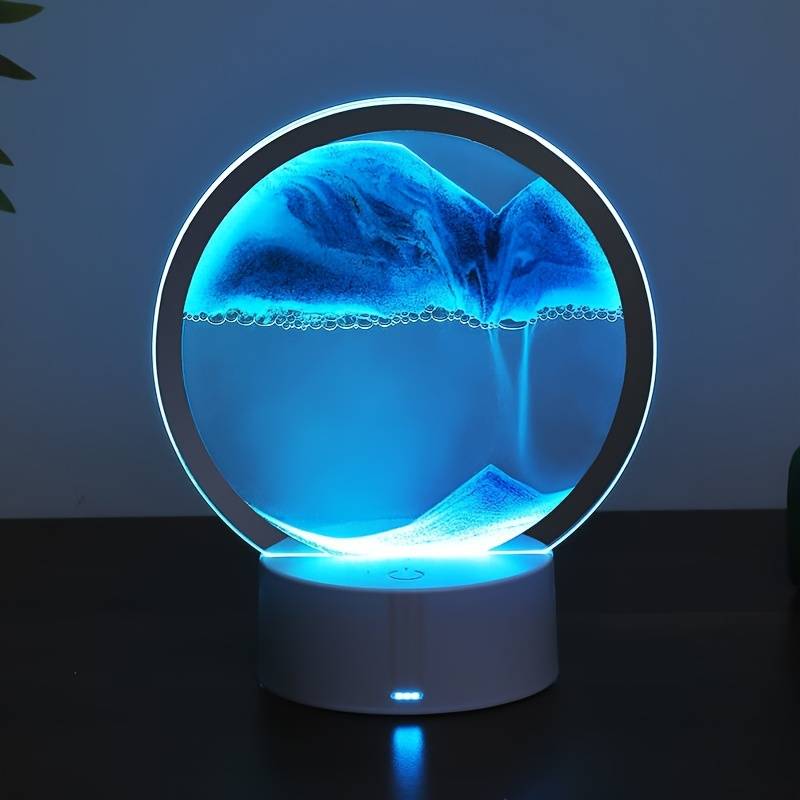 Pescana lampa, 3D Peščana LED lampa