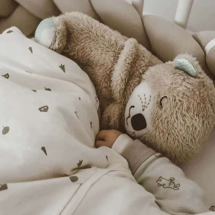 Plišani meda sa imitacijom ritmičkog disanja, Meda spavalica, Vidra spavalica