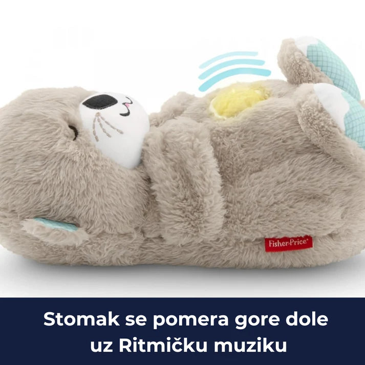 Plišani meda sa imitacijom ritmičkog disanja, Meda spavalica, Vidra spavalica
