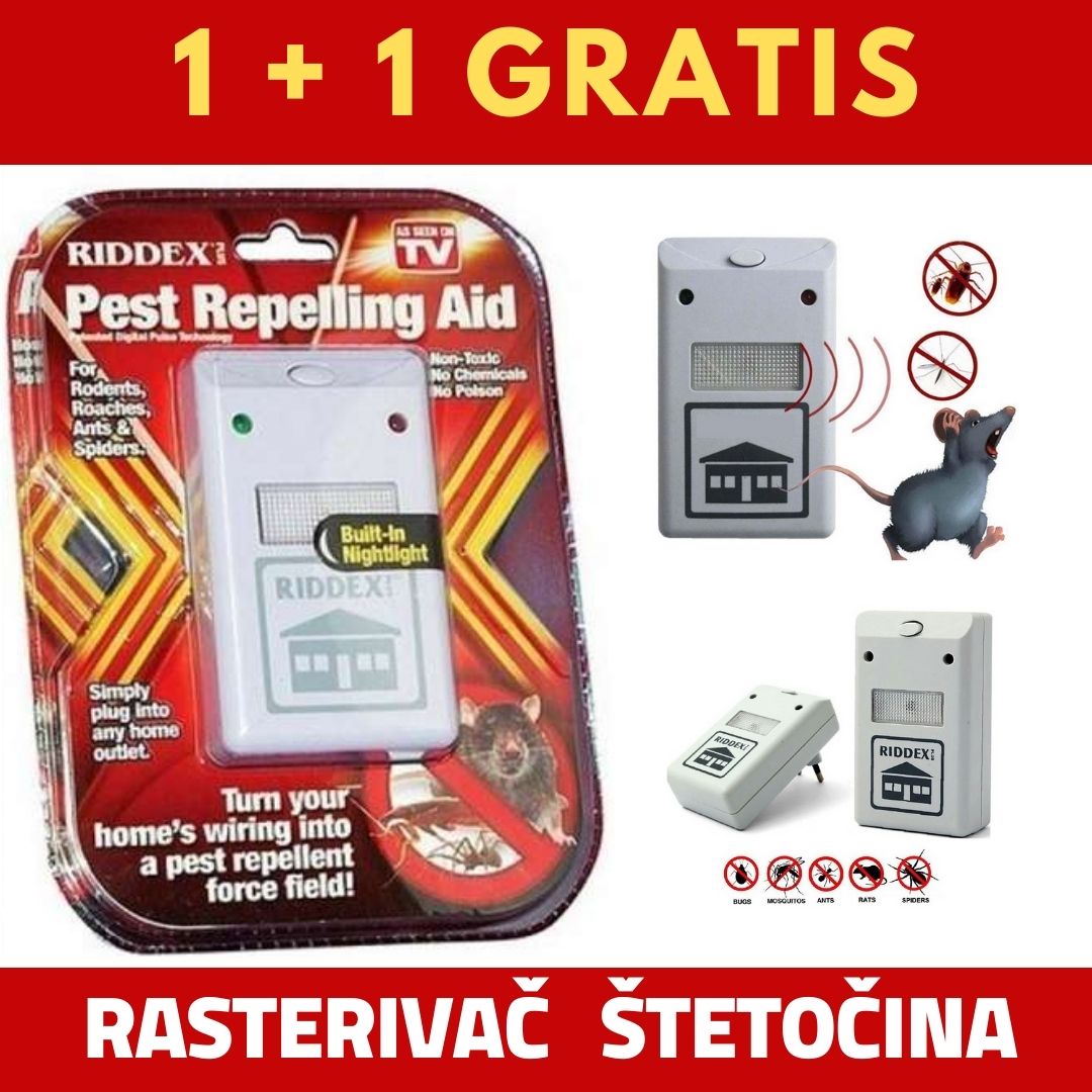 Riddex Rasterivač Štetočina 1 + 1 Gratis!