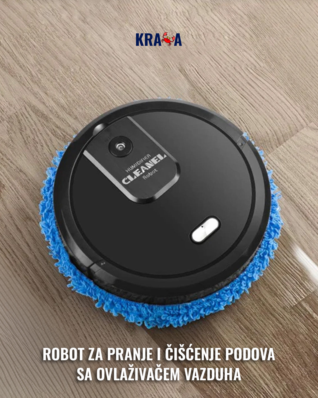 Robot za pranje i čišćenje podova sa ovlaživačem vazduha