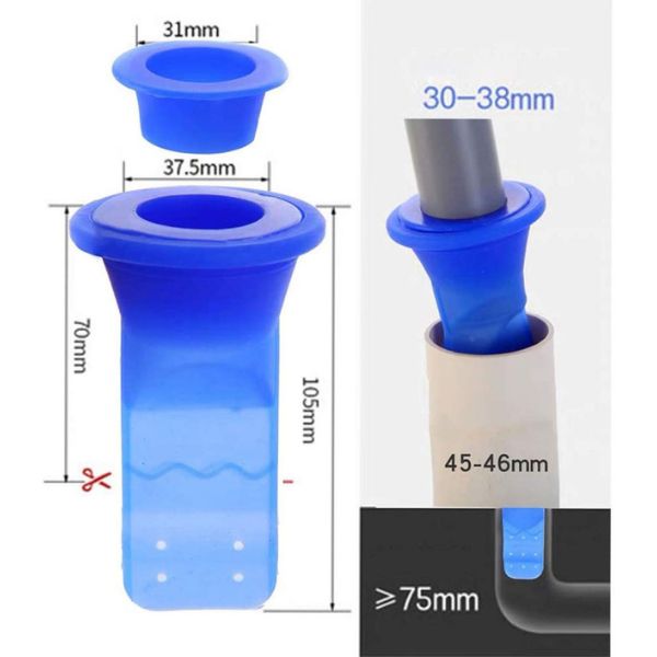 Silikonski filter protiv neprijatnih mirisa iz odvoda - Set od 4 komada