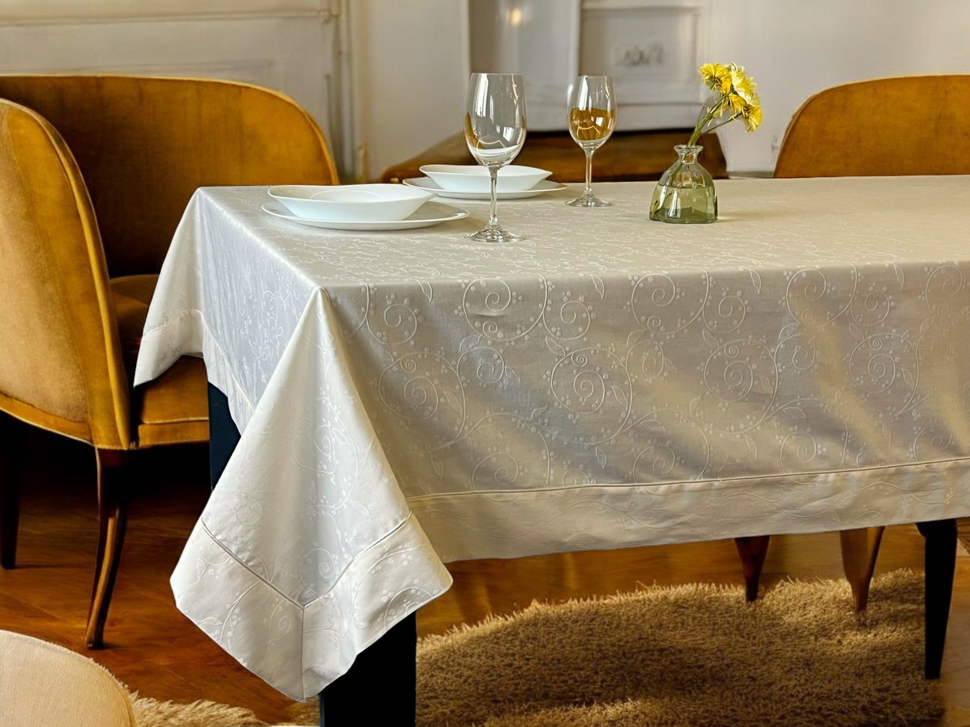 Stolnjak Granada Bež boja 160x300cm