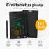 LCD piši-briši tabla za decu, 1+1 gratis