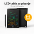 LCD piši-briši tabla za decu, 1+1 gratis