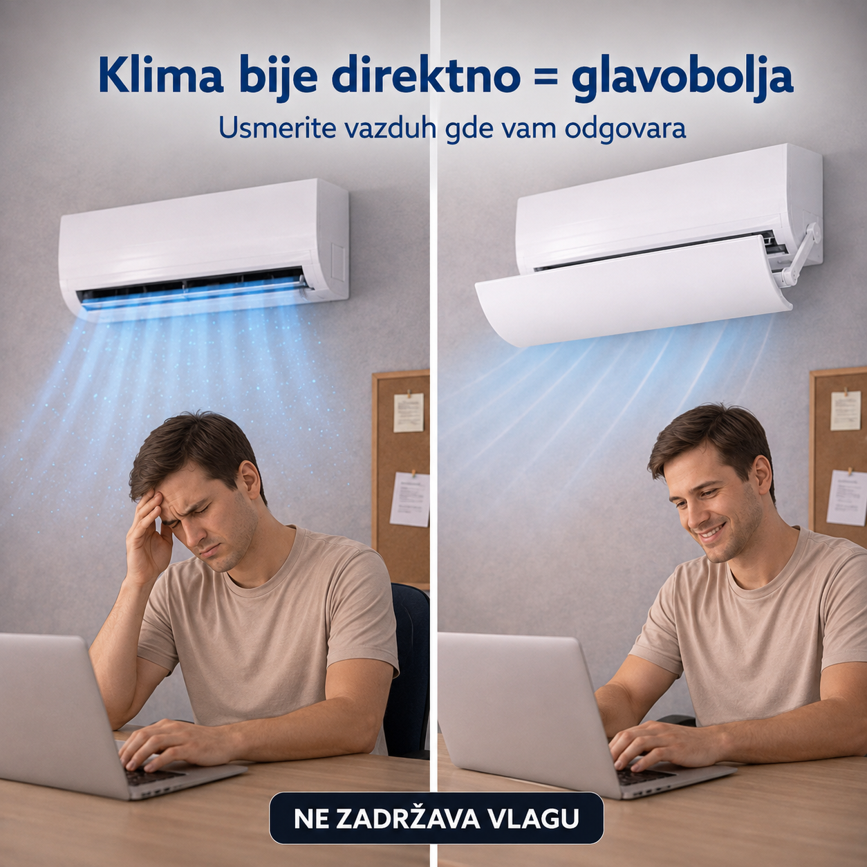 Usmerivač vazduha za klima uređaje