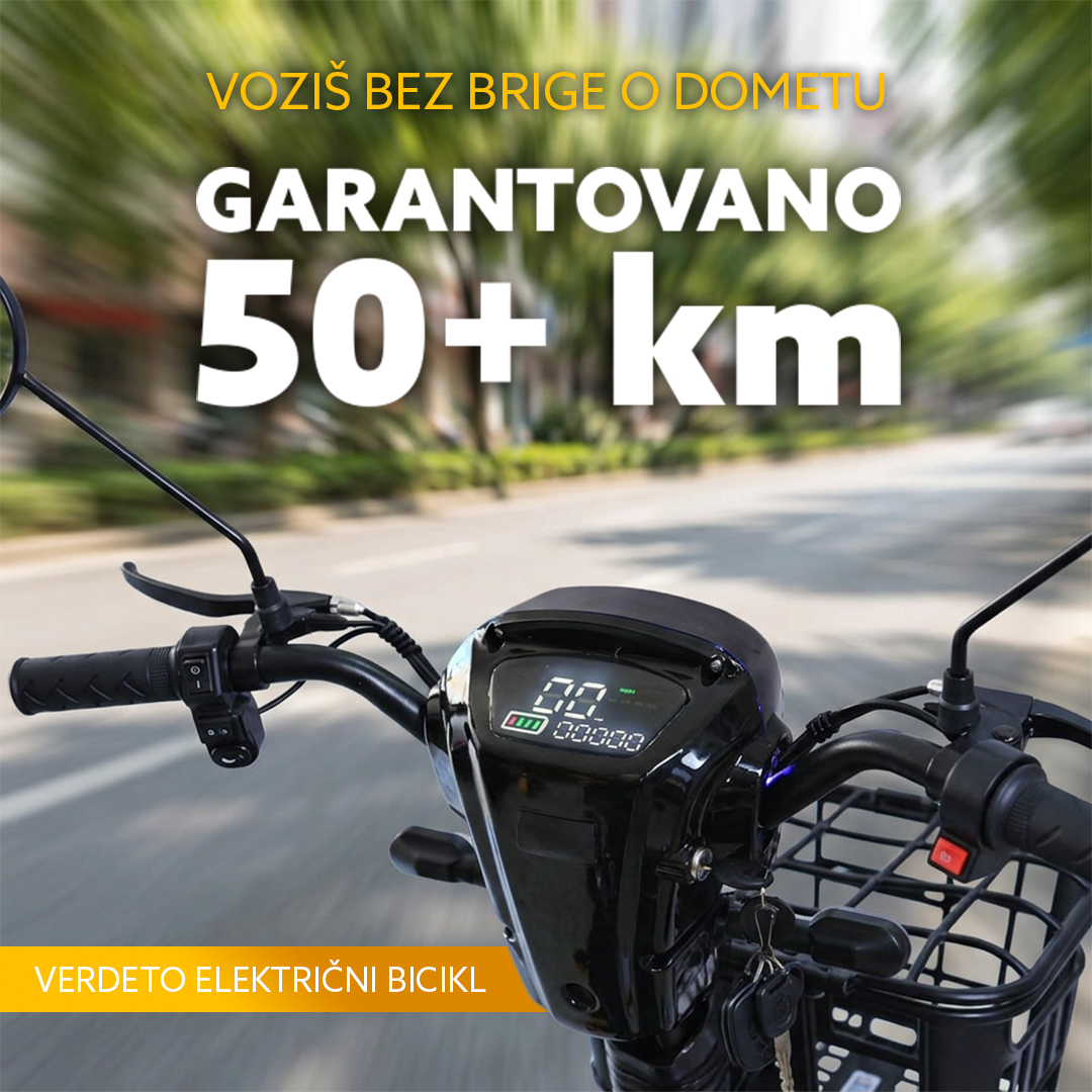 Verdeto E-bike, Elektični bicikl
