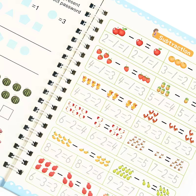 Magične vežbanke, Set od 4 magičnih vežbanki za decu