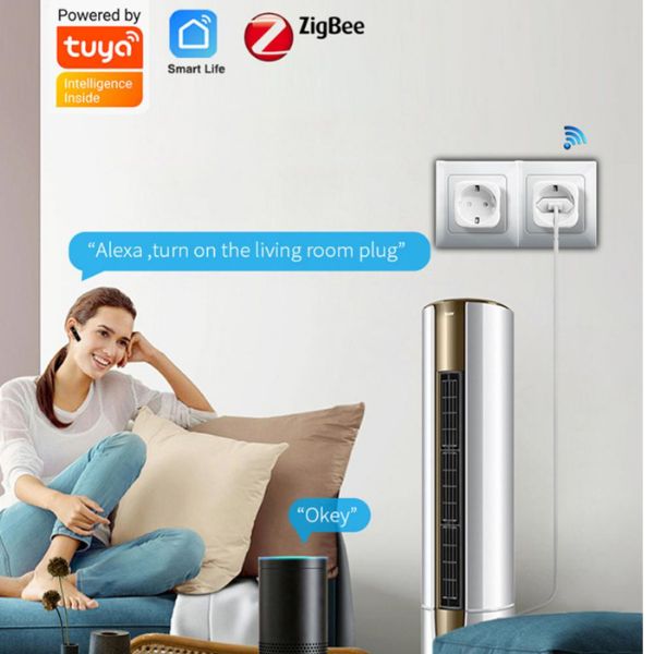 WiFi Smart plug 16A Pametna utičnica TUYA+merenje potrošnje