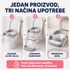 Dečiji 3u1 adapter za WC šolju – stepenice i prenosiva noša sa posudom