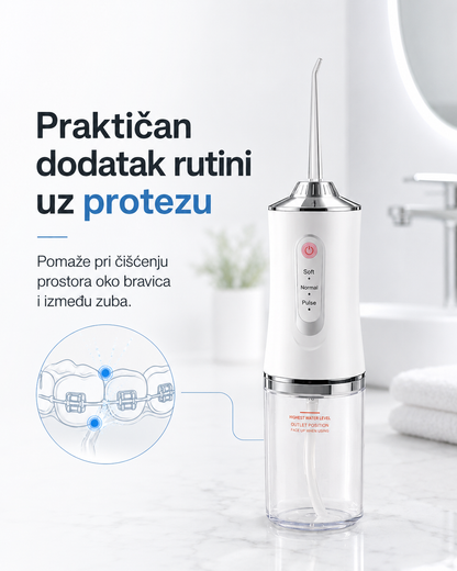 Električni aparat za čišćenje desni i zuba - Oralni irigator
