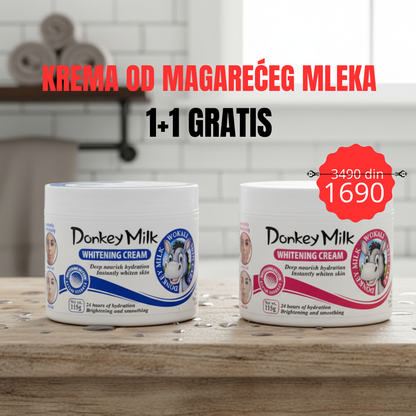 Donkey krema Krema od magarećeg mleka