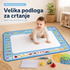 Magična vodena prostirka za crtanje na podu