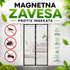 Magnetna zavesa protiv insekata - Crna ili bela
