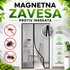 Magnetna zavesa protiv insekata - Crna ili bela