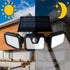 Trostrani solarni LED reflektor, Solarni LED reflektor 15W DMD sa senzorom