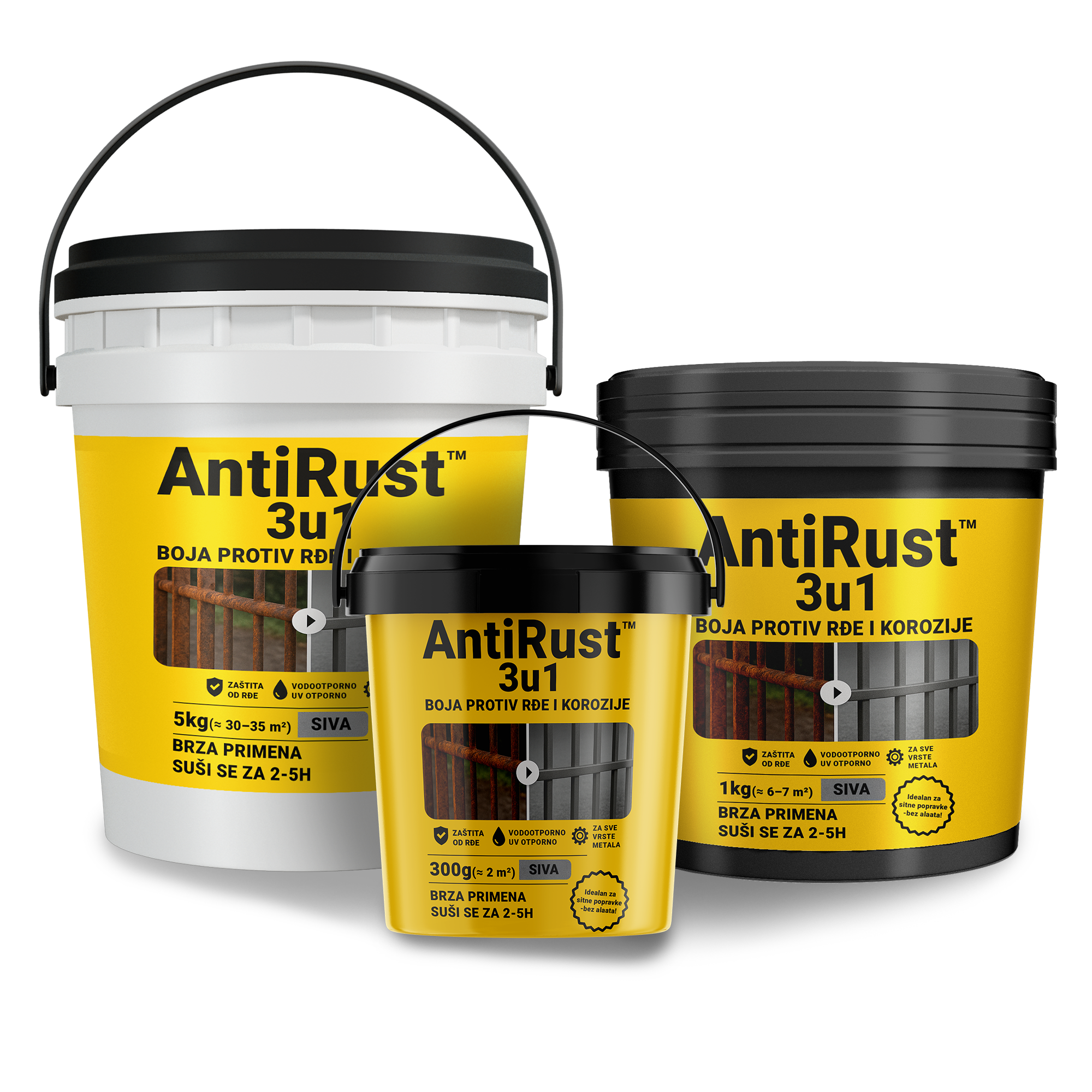 AntiRust™ 3u1 - Boja protiv Rđe